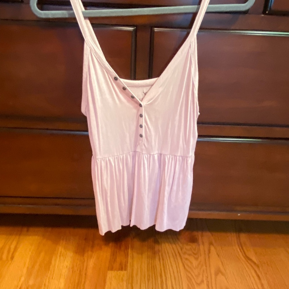 Women's pink tank top